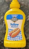 Mängden socker i First street Yellow mustard