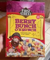 Mängden socker i Berry bunch o’krunch