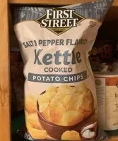 Mängden socker i Salt & pepper flavored kettle cooked potato chips