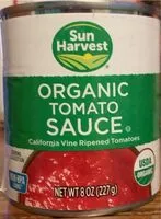 Mängden socker i Organic Tomato Sauce