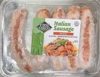 Mängden socker i Sweet italian sausage