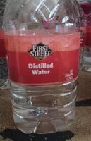 Mängden socker i Distilled water