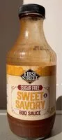 Mängden socker i Sugar Free Sweet Savory BBQ Sauce