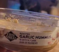 Mängden socker i First Street  garlic hummus