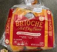 Mängden socker i Brioche hotdog buns
