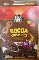 Mängden socker i Cocoa crisp rice
