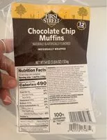 Mängden socker i Chocolate Chip muffins