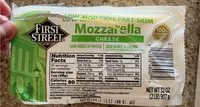 Mängden socker i Low moisture part skim mozzarella cheese