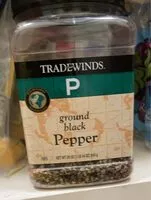 Mängden socker i Ground black Pepper