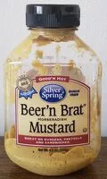 Mängden socker i Beer'n Brat Horseradish Mustard