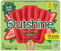 Mängden socker i Fruit bars, strawberry