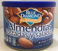 Mängden socker i Blue Diamond Almendras