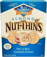 Mängden socker i Gluten free almond nut thins