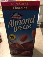 Mängden socker i Almond Breeze Unsweetened Non-dairy Beverage Chocolate