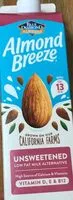 Mängden socker i Almond Breeze Unsweetened Low Fat Milk Alternative