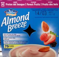 Mängden socker i Almond Breeze - Frutos del bosque