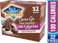 Mängden socker i Oven roasted cocoa dusted almonds