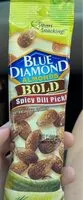 Mängden socker i Blue diamond spicy dill pickle single