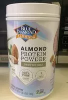 Mängden socker i Almond Protein Powder Unsweetened