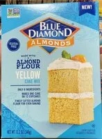 Mängden socker i Blue Diamond Almonds Yellow Cake Mix