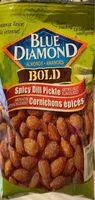 Mängden socker i Spicy dill pickle almonds