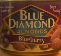 Mängden socker i Blue diamond almonds blueberry