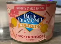 Mängden socker i Blue diamond almonds snickerdoodle