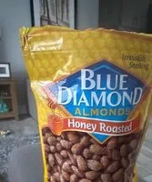 Mängden socker i Blue Diamond Honey Roasted Almonds