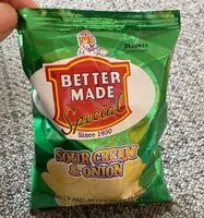 Mängden socker i Sour cream and onion