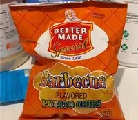 Mängden socker i Bbq potato chips