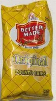 Mängden socker i Original Potato Chips