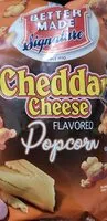 Mängden socker i Cheddar cheese flavored popcorn