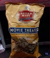 Mängden socker i old fashioned movie theater butter popcorn