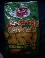 Mängden socker i Jalapeno Cheddar Cheese Puffs