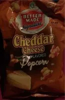 Mängden socker i Cheddar Cheese Flavored Popcorn