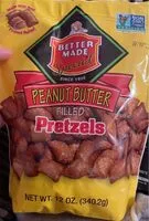 Mängden socker i Peanut Butter Filled Pretzels