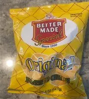 Mängden socker i Original potato chips
