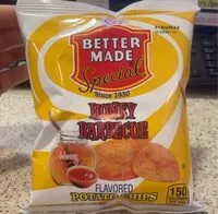 Mängden socker i Honey Barbecue Potato Chips