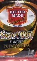 Mängden socker i Sweet BBQ Flavored Potato Chips