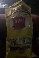 Mängden socker i Original potatoe chips