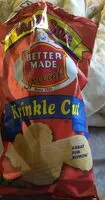 Mängden socker i Wrinkle cut potato chips