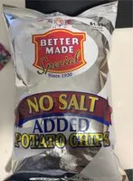 Mängden socker i No salt added