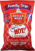 Mängden socker i Red Hot! Barbeque Potato Chips