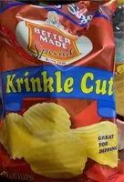 Mängden socker i Krinkle Cut