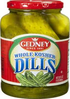 Mängden socker i Whole Kosher Dills