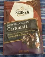 Mängden socker i Dark Chocolate Caramels