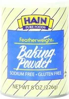 Mängden socker i Featherweight baking powder