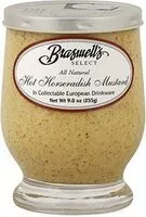 Mängden socker i Hot Horseradish Mustard