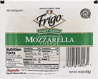 Mängden socker i Mozzarella Cheese