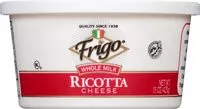 Mängden socker i Ricotta Cheese